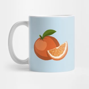 orange slice Mug